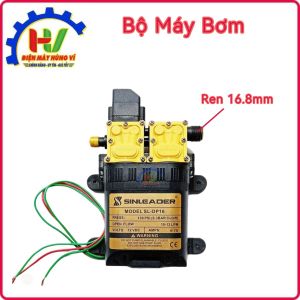 Máy Bơm Đôi SINLEADER 12V DC phun sương (DP-16). Dùng lắp cho bộ phun sương tưới cây. Bảo hành 12 tháng