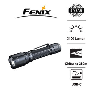 Đèn pin FENIX TK11R độ sáng 1600 lumen chiếu xa 420m pin sạc 18650 USB-C công tắc đuôi kép phản ứng nhanh