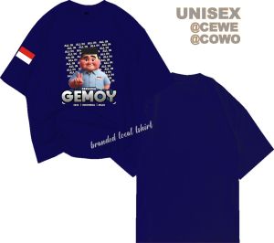 Bd Kaos All In Gemoy Prabowo kaos kata2 viral Kaos Atasan trending Kaos Distro Murah