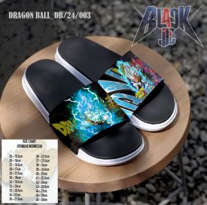 Sandal Slop Anak Dewasa Goku Saiya Blue Terbaru 2024
