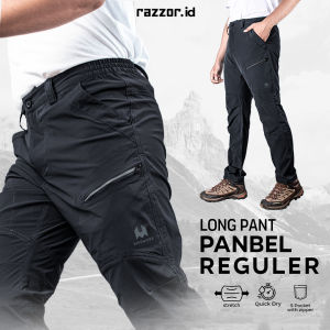 Celana Panjang Outdoor Gunung Hiking Quickdry long Pants Hikemore Panbel Reguler