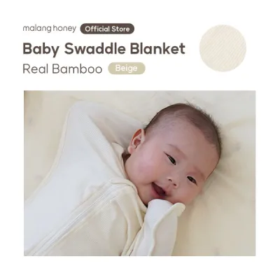 [Malang Honey] Bamboo Daily Nhộng chũn trẻ sơ sinh hữu cơ Hàn Quốc/Túi ngủ (mặc 4 mùa) Cho Bé Sơ Sinh Ngủ Ngon