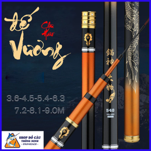 Cần Câu Tay Đế Vương Chư Hầu Cần Câu Đơn Đài Độ Cứng 6H Phân Bố Lực 19i Chất Liệu Carbon Xoắn Toàn Thân CD20 ( Shop Đồ Câu Thông Minh )