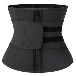 Men Sauna Trimmer Belt Workout Waist Trainer Abdomen Sweat Slimming Belt Weight Loss Neoprene Shapewear