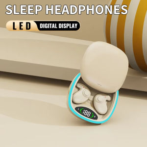 KEBETEME Mini Earphone Sleep Wireless Bluetooth TWS Earphone Slide Design Ultra-thin Invisible Earbuds Sports Game Headphone for Phone