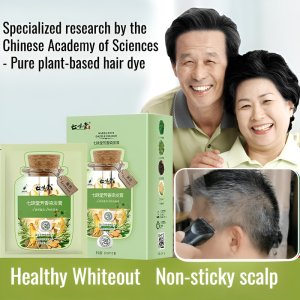 Long-lasting Color Covering White Hair Year-round for Men and Women  Adult  Senior Hair  Gentle and Non-damaging Herbal Hair Dye