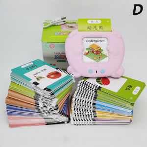 ToysgeniX Gift For Kids Talking Flash Card Audio Bilingual Early Learning Card Reading Device Educational Toys For Kids