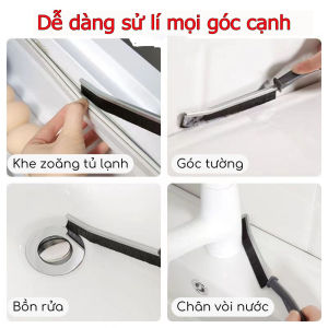 Bàn Chải Vệ Sinh Khe Hở Nhà TắmGóc Tường Vệ Sinh Khe Hẹp Cọ Vệ Sinh Khe Cửa Nhà Bếp Nhà Tắm Đa Năng Nhỏ Gọn Tiện Lợi
