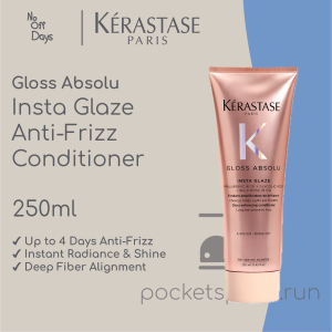 [⭐️ NEW LAUNCH] Kerastase Gloss Absolu Insta Glaze Anti-Frizz Conditioner - 250ml