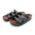 XES BSLM61084 Ladies Slip On Sandals ( Black / Brown / Grey ). 