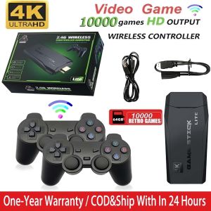 M8 Video Game console 64GB Games Set 2 Controllers & Stick Retro-Games Built-In 20000 Games