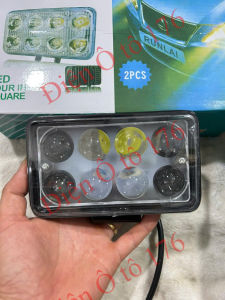 Đôi đèn led trợ sáng ô tô. Đèn tăng sáng Rulai 12v và 24v chính hãng