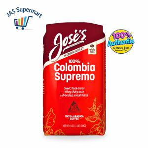 Jose 100% Colombia Supremo Medium Roast Coffee 1.36kg – Rich Smooth & Aromatic Premium Coffee Beans