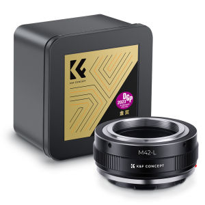 K&F Concept M42-L Manual Focus M42 Lens to Leica SL T Sigma FP Panasonic L-mount Digital Camera Mount Adapter