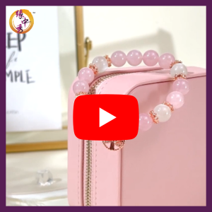 La Vie En Rose Quartz Bracelet【Yuan Zhong Siu Feng Shui 缘中秀风水】