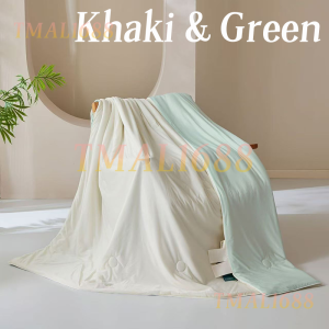 [✅SG Ready Stock] Class A Cool Silk Feeling Ice Cream Summer Blanket with Double Side Cold Premium Wash Cotton Summer quilt Soft Air Condition Comforter