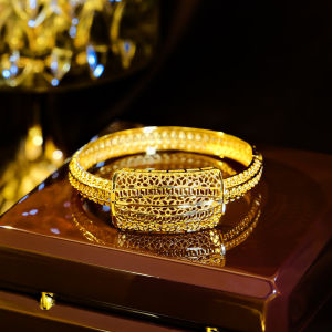 SEQUITO High Quality Modern Brides Jewelry Hollow Wide Open Cuff Bangle Costume Jewellery Wedding Accessories B382