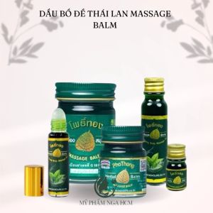 Dầu bồ đề Thái Lan Massage Balm - ￼Dầu Cù Là Dầu Lăn Dầu Gió Lá Bồ Đề Nội Địa Thái Lan