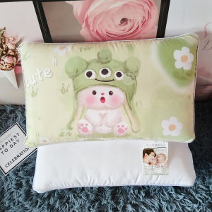 หมอนใยสังเคราะห์สำหรับเด็ก👶💖 แก้ปวดคอ กันไรฝุ่น หมอนเพื่อสุขภาพของเด็กๆ หมอนเด็ก นุม ฟู ช่วยทำให้นอนหลับสบายมากยิ่งขึ้น 🚚พร้อมส่งจ้า🚚