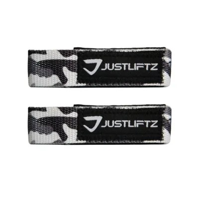 JustLiftz Polyester Lifting Straps – Durable & Comfortable Wrist Straps for Deadlifts & Gym Training