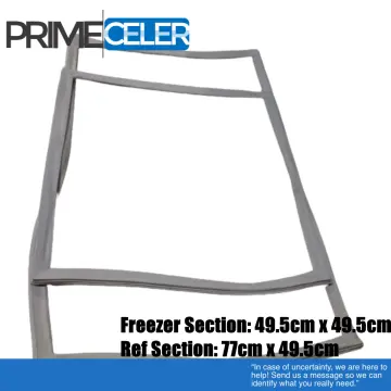 Gasket for Condura CTD204MN R two door Gray 49.5cm x 49.5cm Freezer 49.5cm x77cm Ref Section Two Door Freezer Gasket Freezer And Refrigeration Parts Lazada Lazada PH