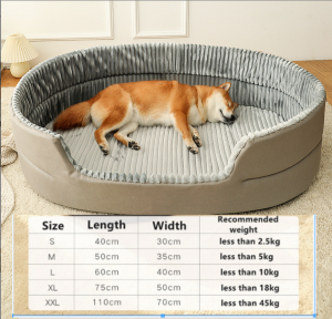 *SG Seller* Pet Bed Dog Bed Cat Bed Machine Washable for Small /Medium/ Large dog Dog Bed for Crates Pet Sofa and Couch come with summer mat Pet house Furniture