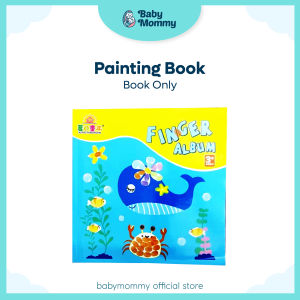 🇲🇾 Finger Paint Book Painting Toddle Coloring Finger Book Colour Card Color Painting Ink Pad Ready Stock Babymommy