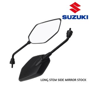 SUZUKI GD 110  DAHOND TYPE side mirror 1Set Side Mirror Black | heavyduty quality | good packaging