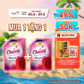 Combo 2 Nước Giặt Xả Chanté Cao Cấp 8 Trong 1 Túi X 3.4Kg/3.05KG. 