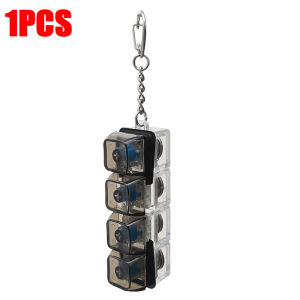 2pcs 4Keys Mechanical Keyboard Key Chain / Stress Relief Clicker Fidget Keyboard with LED / DIY Fingertip Button Keycap Keychain