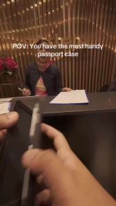 Wallex Passport Shell (Passport and Card Holder)【Fast Delivery】