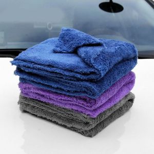 SADSAF Thicken Portable Polishing Washing Drying Towel Car Detailing Auto supplies Plush Washing Rag Edgeless Cleaning Towel Car Cleaning Cloth Extra Microfiber Towels