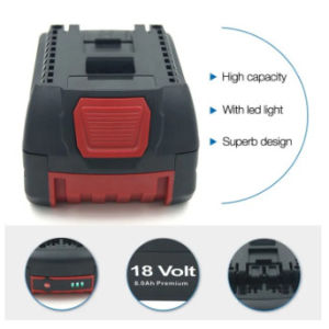 /Bosch 18V Battery 6.0Ah For Electric Drill 18 V Rechargeable Li-ion Batteryies BAT609 BAT609G BAT618 BAT618G BAT614.