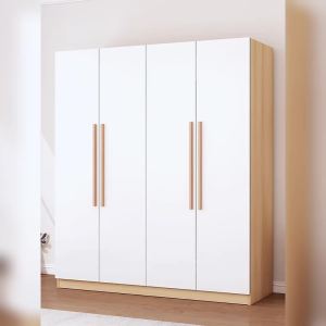 Wardrobe Home Bedroom Modern and Simple Small House Storage Cabinet Rental Room Economical Assembled Wardrobe