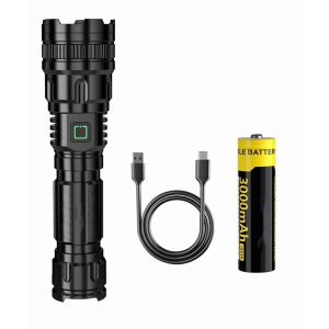 ANBOLT Extra Large Size 4 Light Modes Camping Outdoor Light USB Rechargeable LED Light with COB Side Light