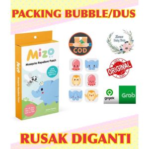 Mizo Mosquito Repellant Patch Stiker Anti Nyamuk Sticker Isi 24 By Nokito [ BISA COD ]