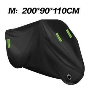 【Free Gift】4 Layers Waterproof Motorcycle Cover Thickened Motor Cover UV Protective Full Body Cover with Lock-Holes 190T Wear-resistant Fabric Motorbike Cover For Yamaha Honda