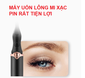 Máy Uốn Lông Mi Thế Hệ Mới Cong Bằng Nhiệt Sạc USB Dụng Cụ Làm Cong Mi Chải Mi Bằng Nhiệt