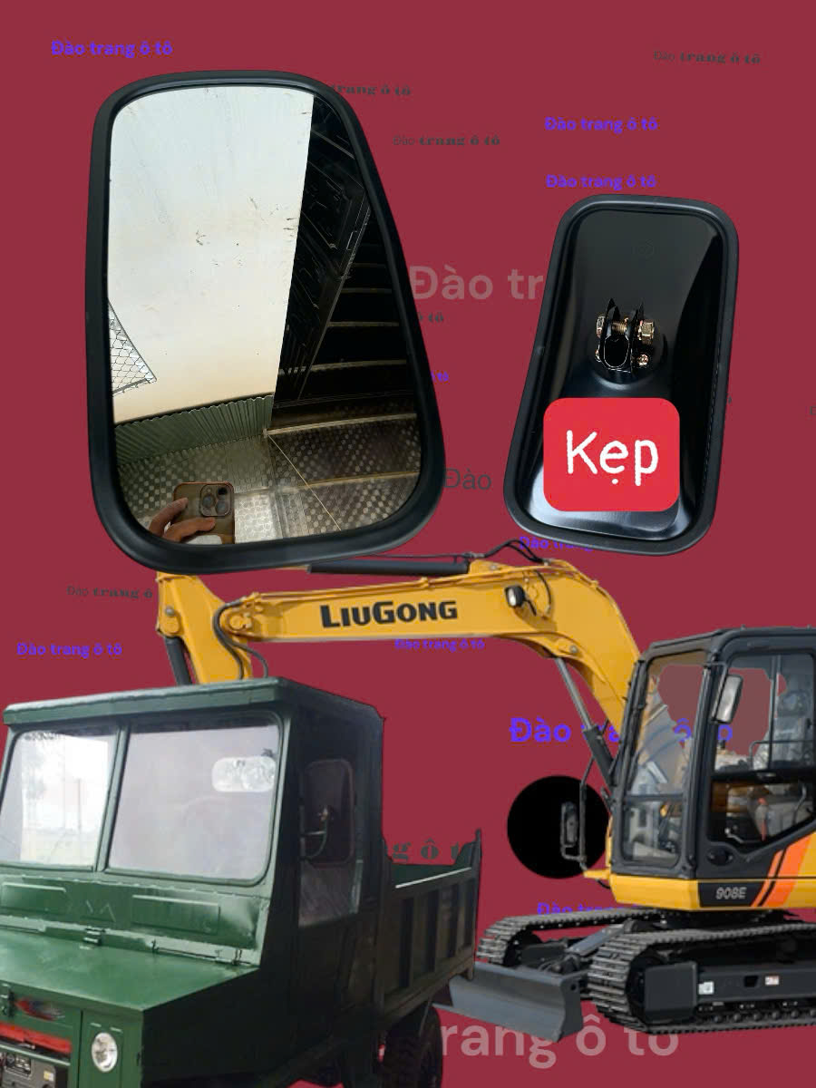 Lắp gương máy xúc Kamaz cho ô tô - tại sao nhiều người bỏ qua chi tiết nhỏ này?