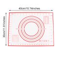 Pastry Sheet Oven Food Grade Liner Baking Tool Large Pizza Dough Non Stick Measure Pad Silicone Baking Mat. 