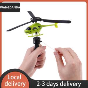 [COD] WANGDANDA Ship within 24 hours Children aviation model handle pull plane outdoor toys for baby helicopter toy