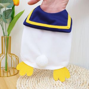 เสื้อสัตว์เลี้ยง เสื้อเชิ้ตน้องหมา เสื้อหมา เสื้อแมว เสื้อเชิ้ตลายน้องเป็ดสุดน่ารัก(พร้อมส่ง)