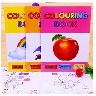 4pcs coloring book coloring drawing writing books