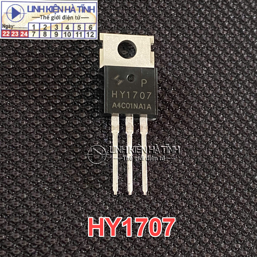 Linh kiện mosfet HY1707 80A 75V kênh N mới chính hãng