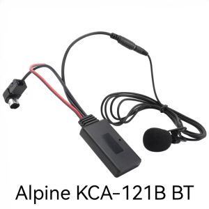 Alpine KCA-121B Bluetooth Music Cable AUX9887/105/117/9855/305S+MIC Telephone #