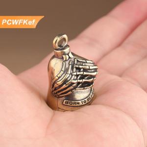【PCWFKef】 Người giám hộ chuông xe gắn máy chuông cho người đi xe đạp phụ nữ người đàn ông W móc áo Biker chuông cho tay đua may mắn cưỡi chuông tinh thần chuông Moto