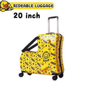 Childrens travel suitcase 22/24 inch travel suitcase support mount style childrens baby suitcase