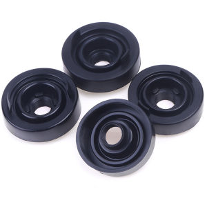 [ezrae Libun] หลอดไฟหน้ารถยนต์อเนกประสงค์2ชิ้นยางนิ่มสำหรับไฟหน้า LED หลอดไฟซีนอน HID ขนาดเส้นผ่าศูนย์กลาง70 75 80 85มม. รู20มม.