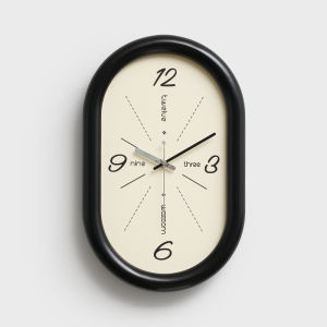 Minimalist Nordic Series Wall Clock Hot Sale Home Living Room Simple and Fashion Mute Creative Vintage Clock Art Retro Decorations 24.3*38.5cm