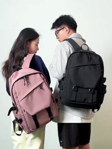 1014 Cross-Border Schoolbag Junior High School Boys New High School and College Student Womens Large Capacity Computer Backpack Leisure Travel Backpack